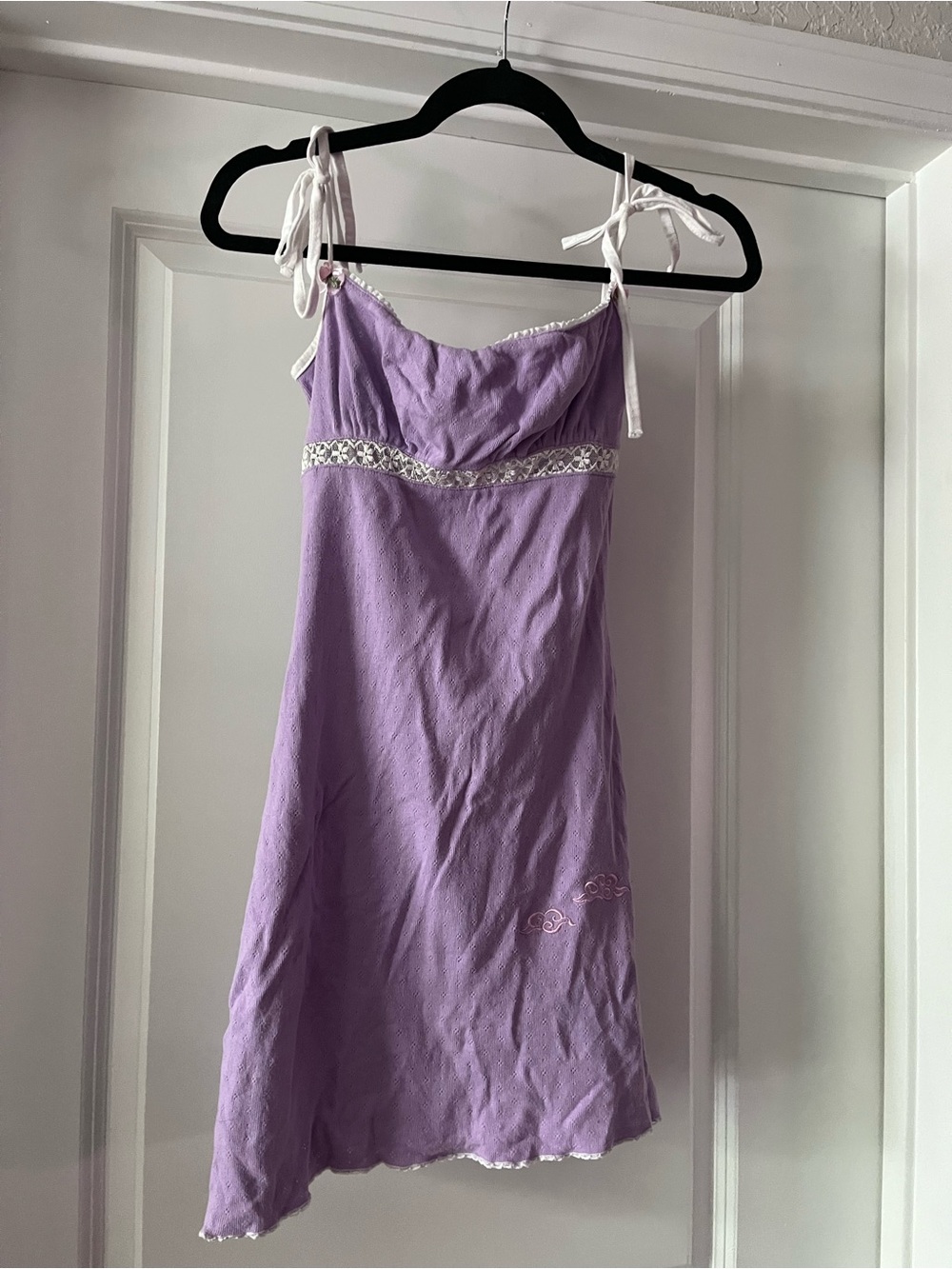 Purple Gang Young Cloud Mini Dress